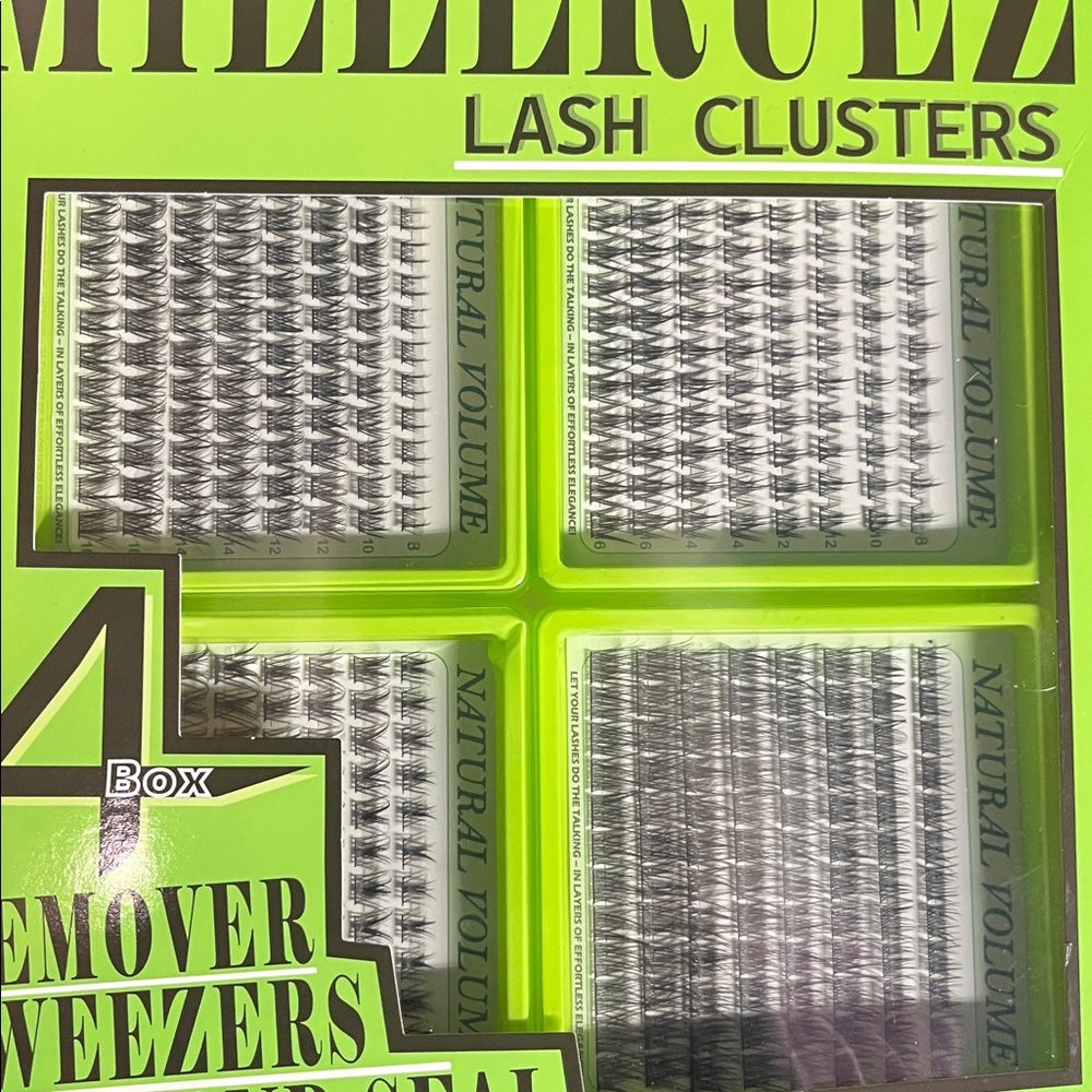 NATURAL VOLUME Lash Clusters Set - Picture 4 of 4